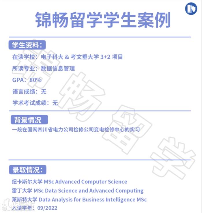 黄钟禧学员的offer