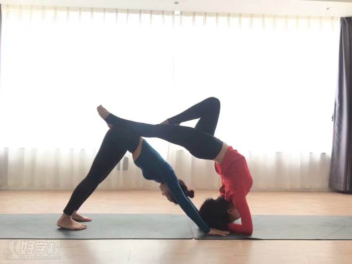 双人瑜伽练习