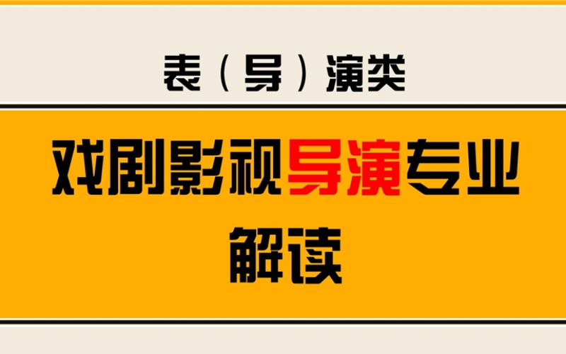 中山戏剧影视导演艺考培训班
