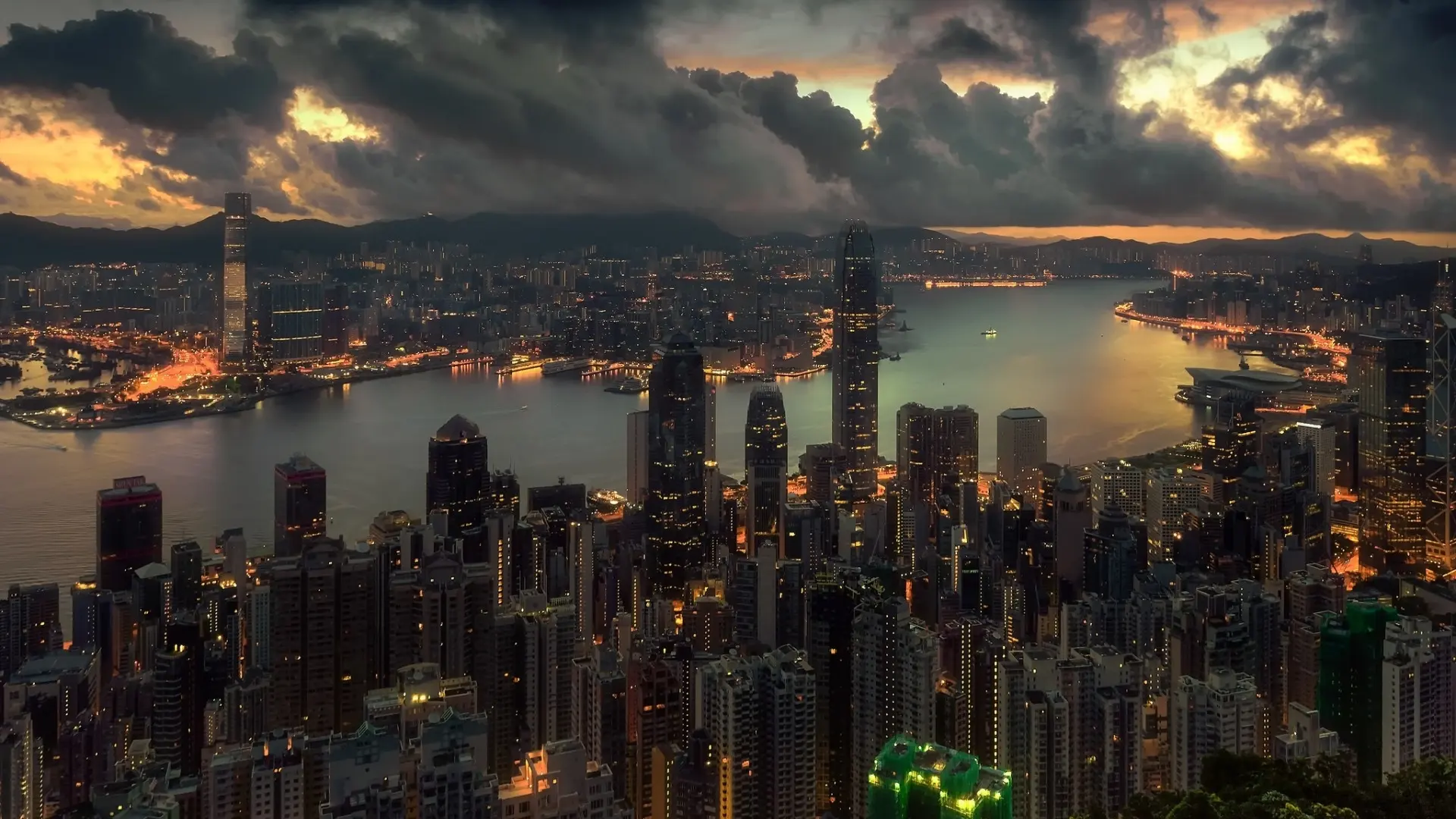 香港夜景