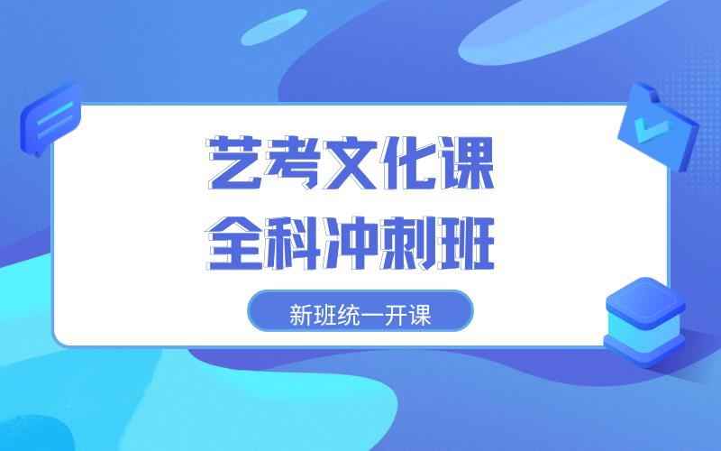 浙江藝考文化課全科高考沖刺班