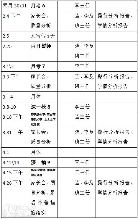 课程时间