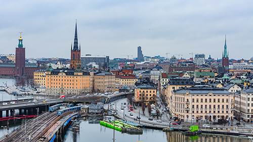 瑞典首都斯德哥尔摩