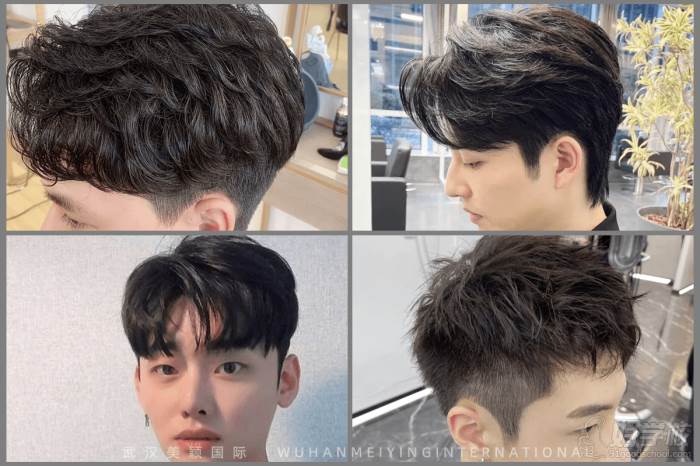 韩国男团发型