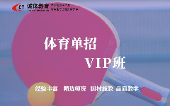 体育单招VIP培训班