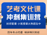 藝考結束再學文化課？錯！錯！錯！