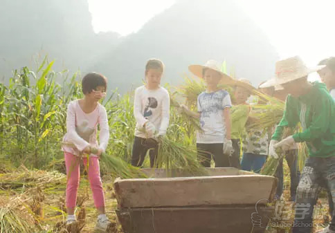 童聚一家--儿童正在农耕