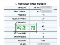 新泽日语教育之学员风采