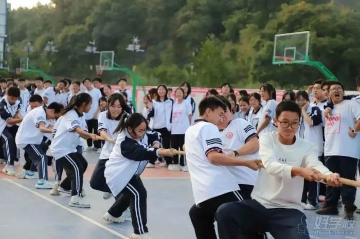 学员风采 拔河比赛