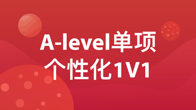 武汉A-Level/IG一对一辅导班