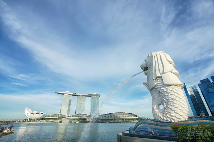 新加坡金沙鱼尾狮