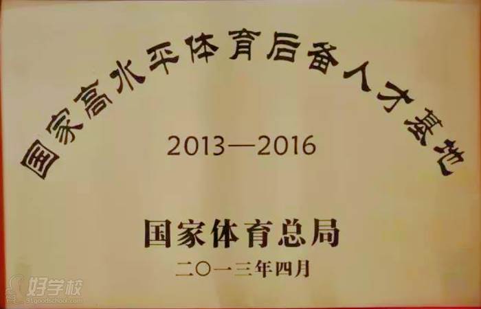 國(guó)家高水平后備體育人才基地