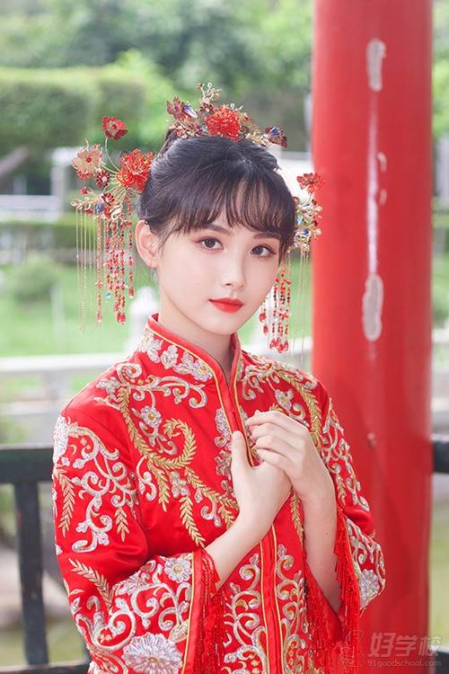 中式新娘妆造