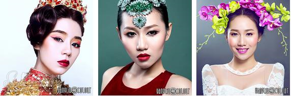 杨柳化妆形象设计艺术学校化妆作品展示