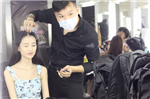 又一次参与了湖南卫视《天天向上》节目的化妆造型