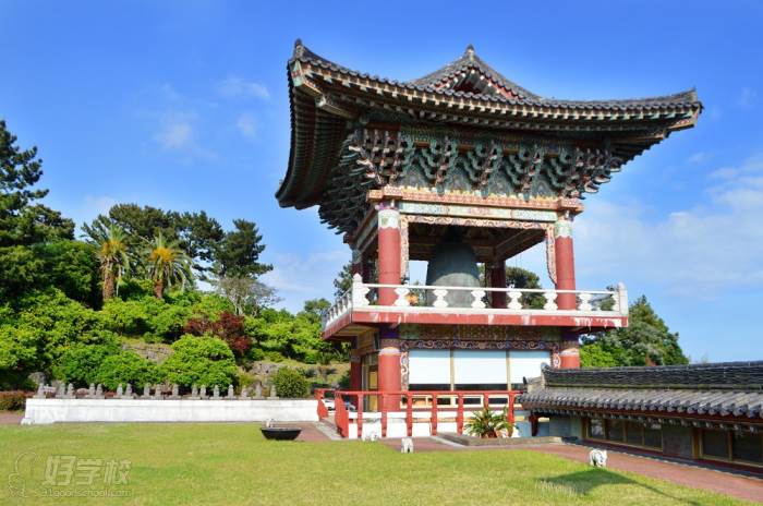 韩国济州岛名胜地标药泉寺