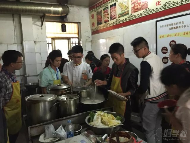 飘飘香学员现场实操