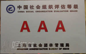 中国社会组织评估等级AAA