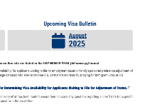 8月簽證公告牌解讀：EB-5排期現(xiàn)狀與應(yīng)對策略