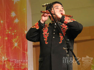 竹笛吹奏乐器名师——刘扬，上海钰涵国艺馆