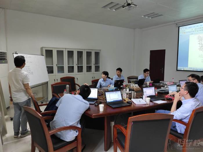 廣州華南工業張運剛plc培訓 -南方電網教學現場