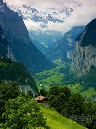 合肥金桥国际教育瑞士景区景色
