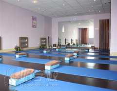 广州梵歌瑜伽会馆教学环境