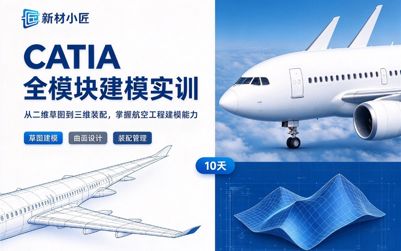 CATIA全模块建模实训