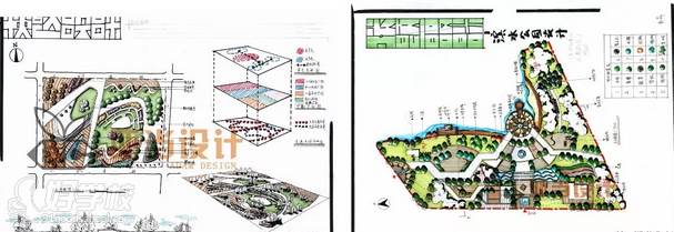 南昌亚当手绘设计工作室  设计作品 园林环境设施