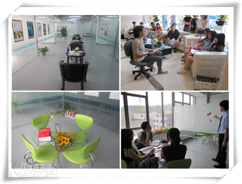 深圳同博国际英语学校环境是怎么样的，学生上课情景