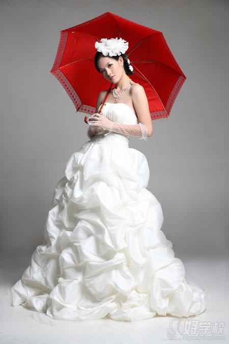 广州美色时尚新娘化妆作品