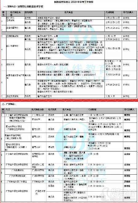 新航线学校  带考服务