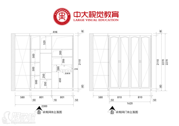 衣帽間設(shè)計(jì)作品