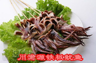 鱿鱼美食图