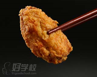 學(xué)員制作的美味炸雞