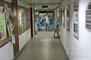 南京乐训欧亚外语教育教学环境学走廊