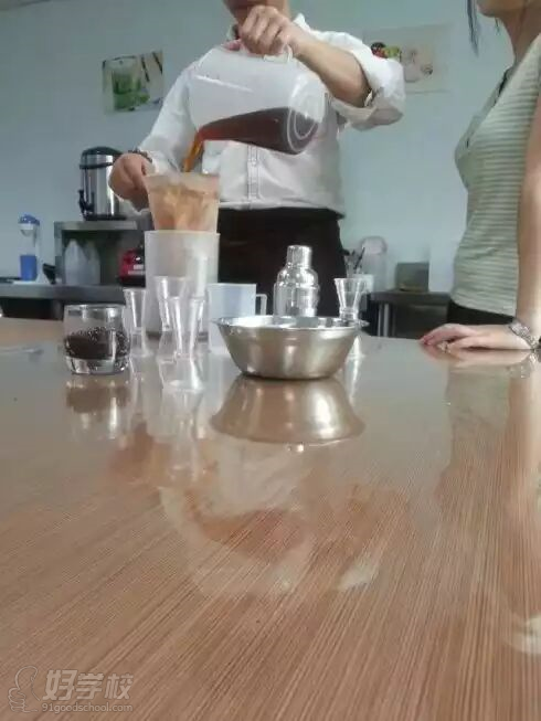 上海印象奶茶铺实体店培训中心教学风采