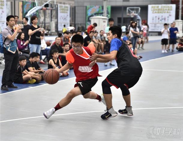 北京哈林秀王英语篮球训练营3X3比赛风采