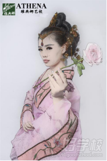 天津雅典娜化妆职业培训学校 (学员作品)