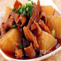 蘿卜牛雜美食成品