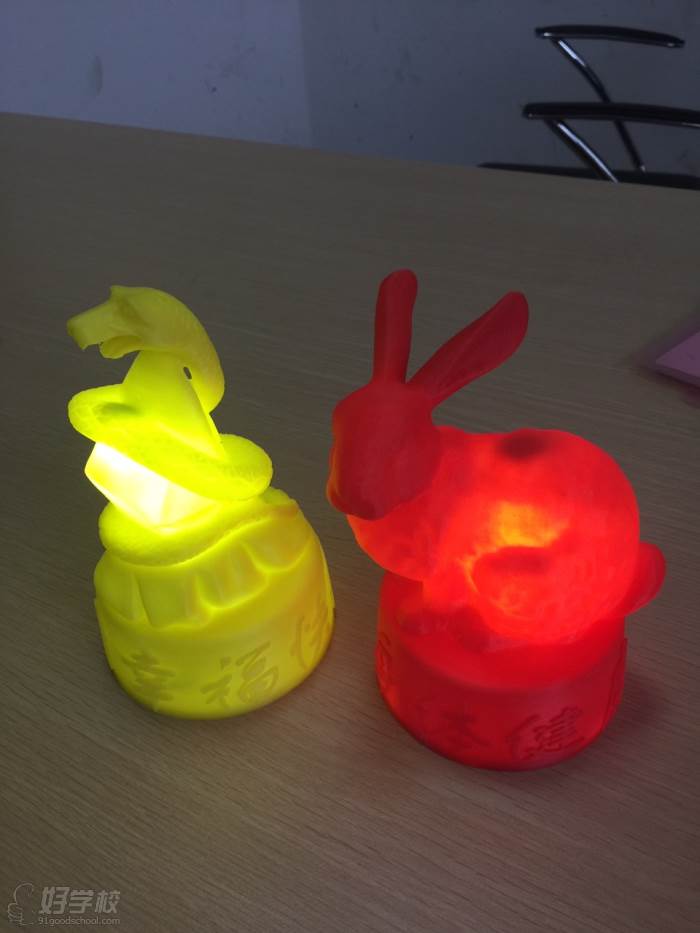 3D打印生肖礼品灯