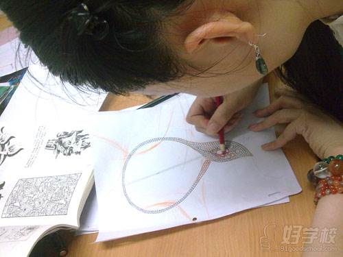 广州向尚珠宝设计培训中心学员实践风采