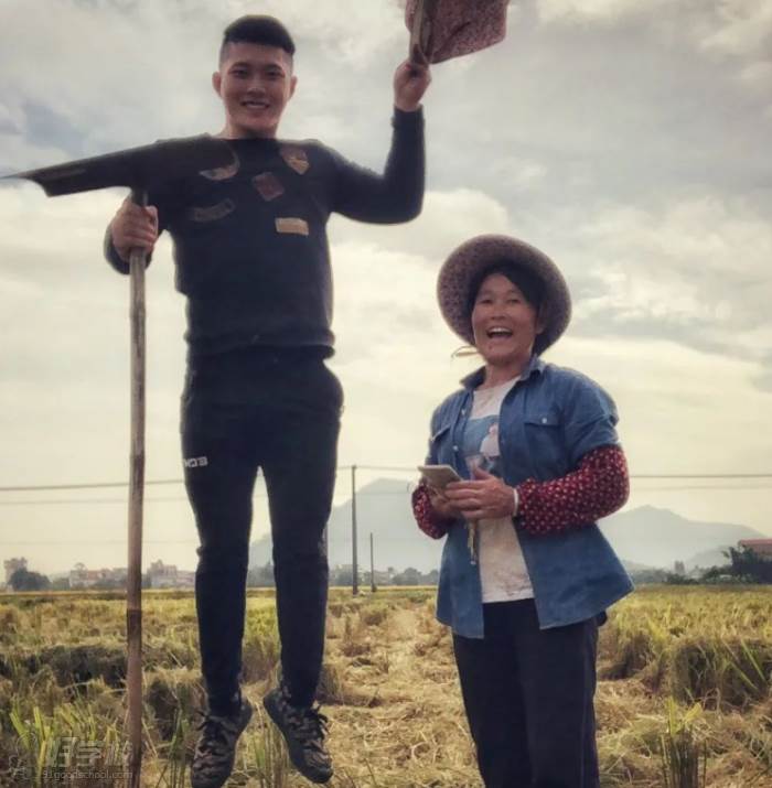 深圳赛普健身学院   学员和他的母亲