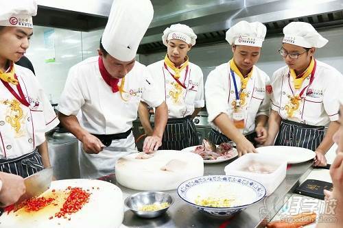 长沙北方烹饪教学现场