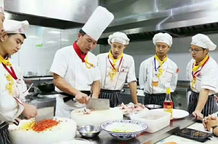 长沙北方烹饪教学现场