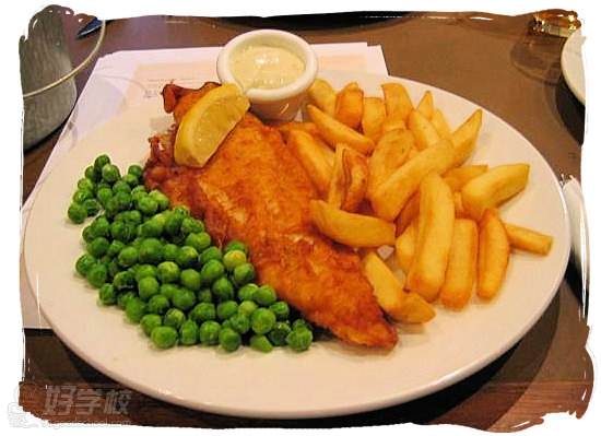 体验英国经典国菜“Fish & Chips”