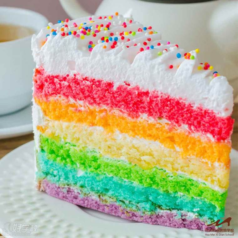 彩虹蛋糕作品展示