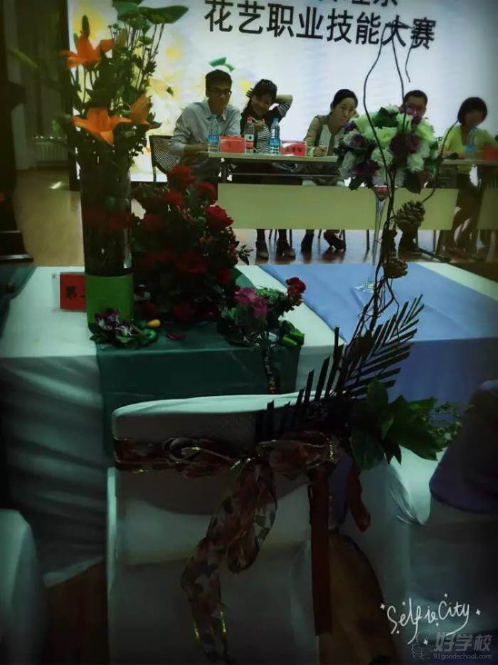 北京艾比琳高端婚礼策划学院花艺大赛