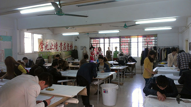 广州红梅服装学校学校环境