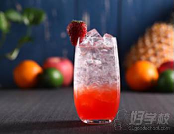 深圳逸香烘焙培训学院  咖啡饮品综合班课程 鸡尾酒水果奶系列